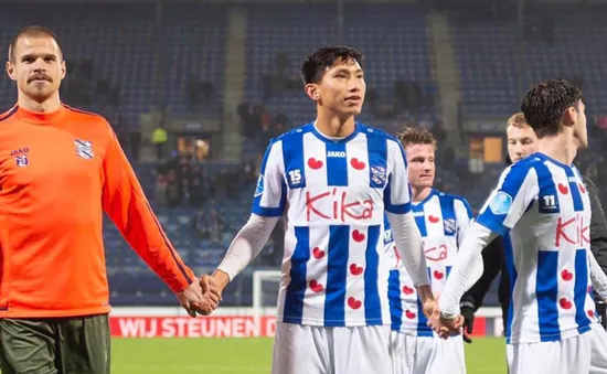 CLB SC Heerenveen chia tay 8 cầu thủ, không có tên Văn Hậu