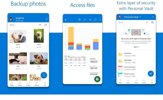 OneDrive hỗ trợ tính năng mở khóa bằng khuôn mặt