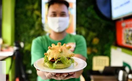 Burger Corona truyền cảm hứng chống dịch