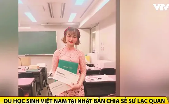 Du học sinh Việt Nam tại Nhật Bản truyền cảm hứng trong đại dịch