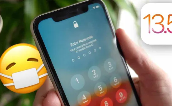 iOS 13.5 ra mắt: Mở iPhone nhanh hơn ngay cả khi đeo khẩu trang