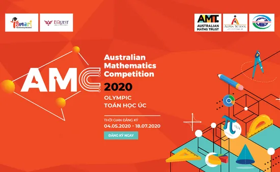 Mở cổng đăng ký Cuộc thi Olympic Toán học Australia 2020
