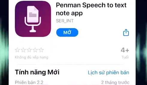 Penman - Ứng dụng chuyển đổi giọng nói thành văn bản