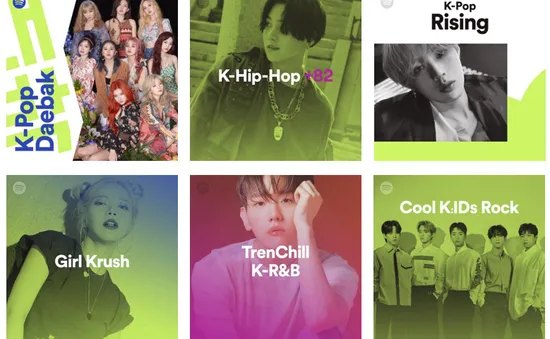 Khám phá danh sách nhạc K-Pop của riêng bạn trên Spotify