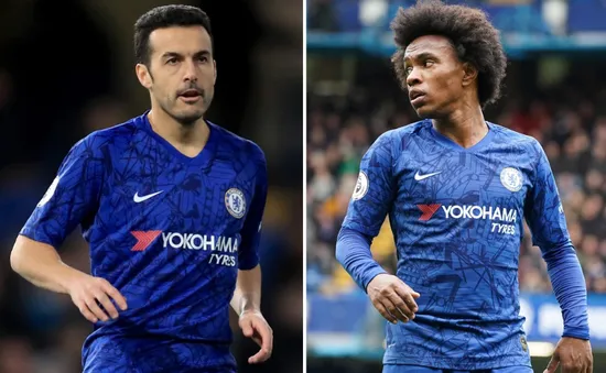 Chelsea giữ chân thành công Willian và Pedro tới hết mùa giải