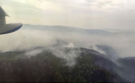 Nga: Cháy rừng hoành hành tại Siberia, khói mù bao trùm nhiều khu vực