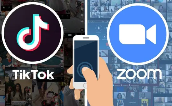 Zoom và TikTok liên tục lập kỷ lục trên các cửa hàng ứng dụng