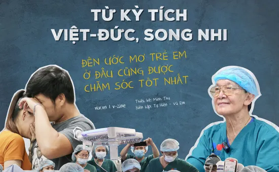 Từ kỳ tích Việt - Đức, Song Nhi đến ước mơ trẻ em ở đâu cũng được chăm sóc tốt nhất