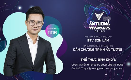 VTV Awards 2020: Nỗ lực 10 năm bền bỉ của BTV Sơn Lâm