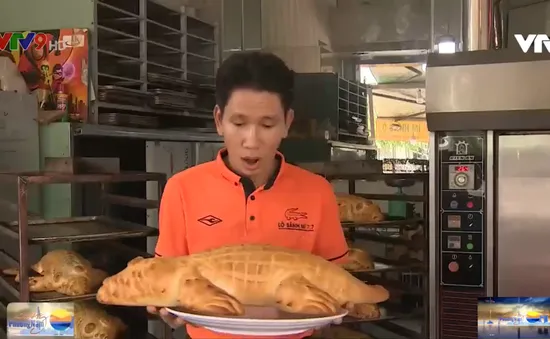 Độc đáo bánh mì tạo hình ở An Giang