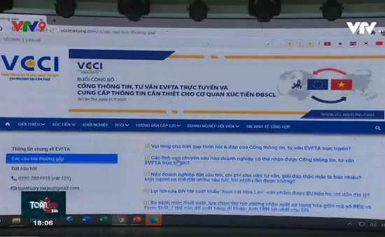 Ra mắt cổng thông tin tư vấn EVFTA trực tuyến
