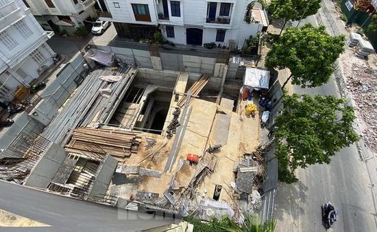 Quận Ba Đình (Hà Nội) phản hồi việc nhà dân xây 4 tầng hầm