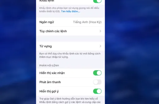 Dùng giọng nói để chụp ảnh trên iPhone