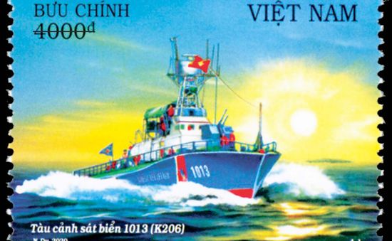 Giới thiệu bộ tem "Biển, đảo Việt Nam (bộ 2): Tàu Cảnh sát biển Việt Nam"