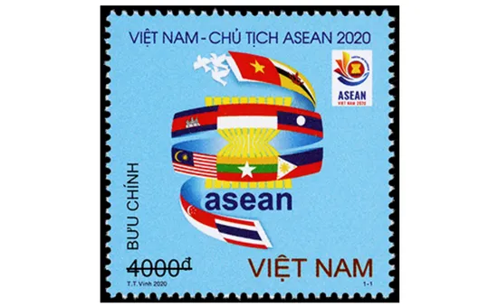 Phát hành bộ tem “Việt Nam Chào mừng năm ASEAN”