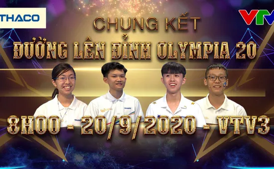 4 gương mặt vàng vào Chung kết: Ai sẽ đăng quang Quán quân Đường lên đỉnh Olympia 2020?