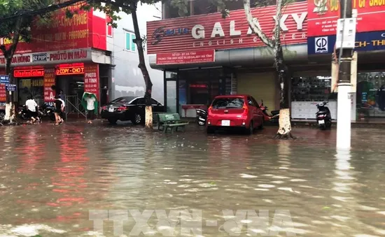 Đêm 19/9, khu vực Bắc Bộ, Thanh Hóa, Nghệ An mưa to