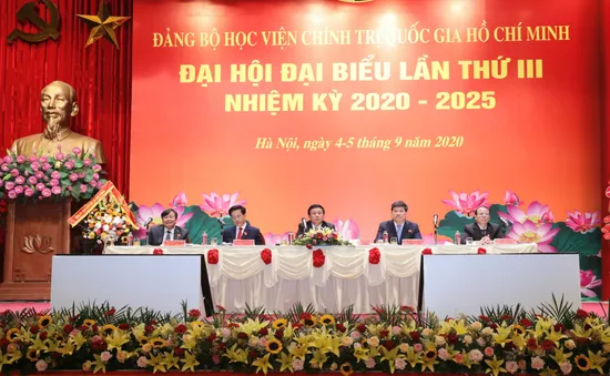 Ông Nguyễn Xuân Thắng tái đắc cử Bí thư Đảng bộ Học viện Chính trị Quốc gia Hồ Chí Minh