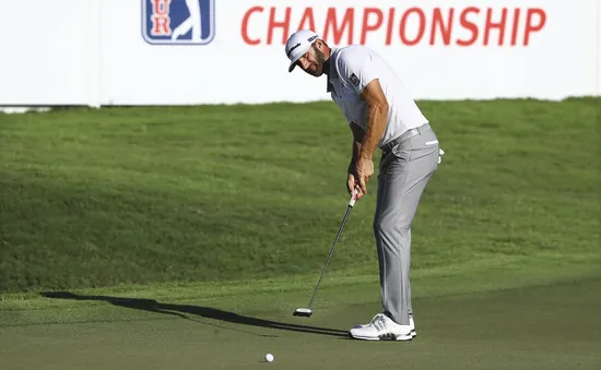 PGA Tour Championship: Dustin Johnson duy trì vị trí dẫn đầu sau vòng 3