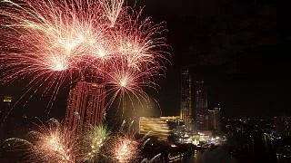 Nhiều nước châu Đại Dương và châu Á bắn pháo hoa chào đón năm mới 2021