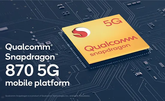 Qualcomm bất ngờ ra mắt chip di động cao cấp Snapdragon 870 5G