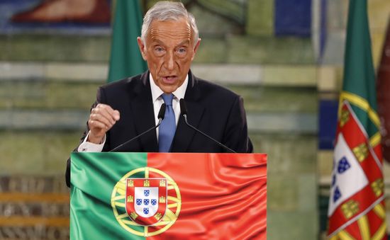 Tổng thống Bồ Đào Nha Marcelo Rebelo de Sousa tái đắc cử