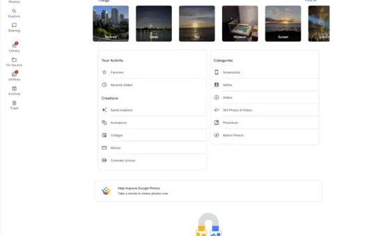 Google Photos cuối cùng đã không "bỏ quên" người dùng máy tính bảng Android