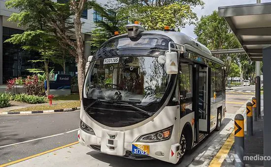 Singapore thử nghiệm xe bus tự lái