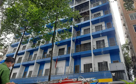 Cháy tại ký túc xá Trường Đại học Kinh tế TP Hồ Chí Minh