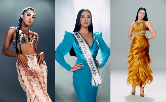 Miss Universe 2021: Kim Duyên biến hóa ấn tượng trong bộ ảnh mới