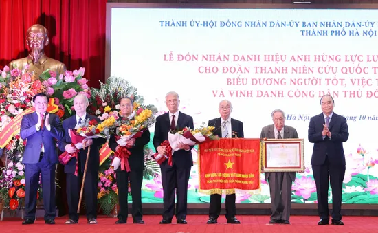 Đoàn Thanh niên cứu quốc thành Hoàng Diệu được phong anh hùng