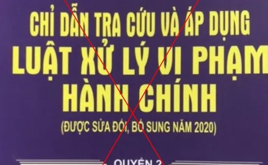 Đề nghị không tham khảo cuốn sách mạo danh Thứ trưởng Bộ Tư pháp làm chủ biên