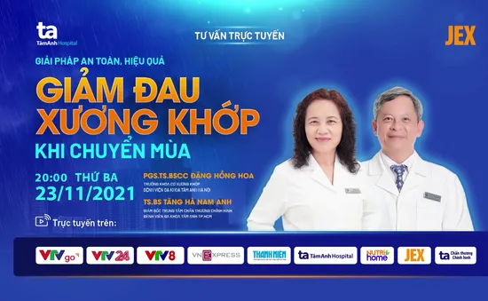 Tư vấn trực tuyến: Giải pháp an toàn, hiệu quả giúp giảm đau xương khớp khi chuyển mùa