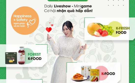 Trải nghiệm các sản phẩm nông nghiệp của Hàn Quốc tại Hội chợ K-food