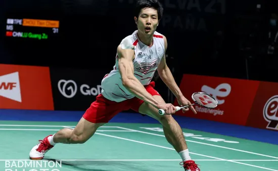 Chou Tien Chen bị loại khỏi giải cầu lông vô địch thế giới