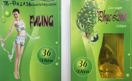 Cảnh báo sản phẩm Phục linh Collagen phát hiện chứa chất cấm Sibutramine