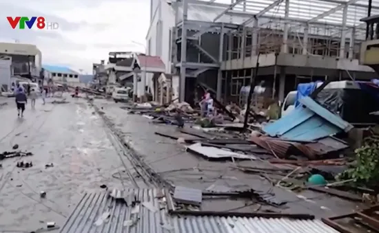 Philippines ban bố tình trạng thảm họa do bão Rai