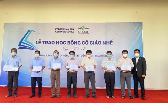 Học bổng Cô giáo Nhế - chắp cánh ước mơ, nâng bước em đến trường