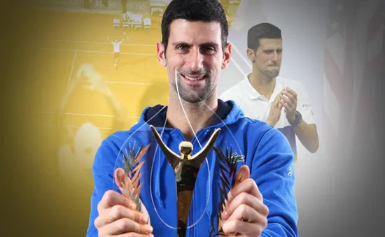 Novak Djokovic giành giải thưởng "Ngôi sao thể thao của năm"