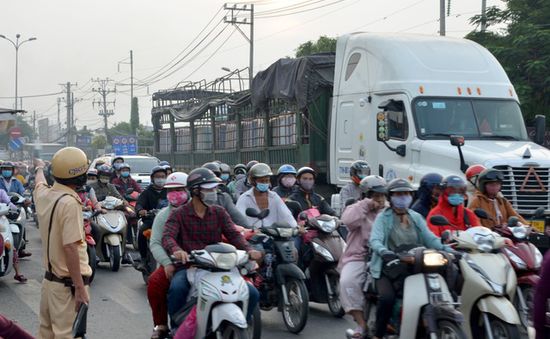 Cửa ngõ phía Tây TP Hồ Chí Minh thông thoáng sau kỳ nghỉ Tết