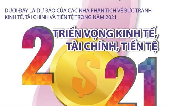 [INFOGRAPHIC] Triển vọng kinh tế, tài chính, tiền tệ năm 2021