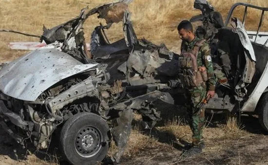 Đánh bom xe tại Iraq làm gần 10 nhân viên an ninh thương vong