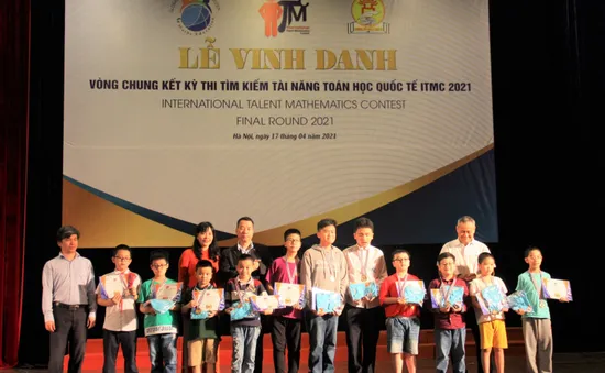 Việt Nam giành 16 HCV ở kỳ thi Tìm kiếm tài năng Toán học quốc tế 2021
