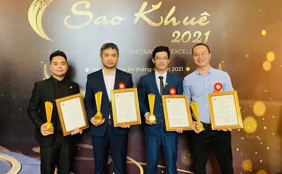 Sao Khuê 2021: 4 nền tảng trong hệ sinh thái số của NOVAON được vinh danh