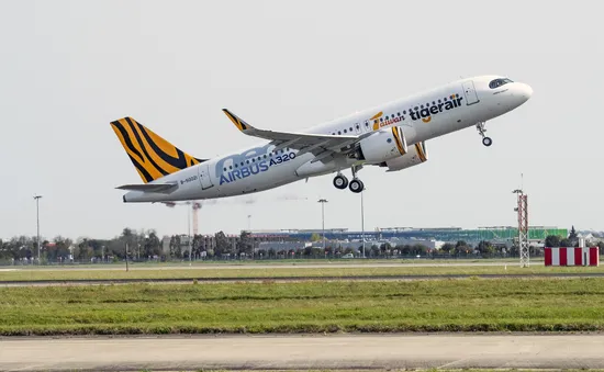 Tigerair Taiwan đón chiếc A320neo đầu tiên