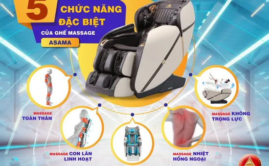 Đột phá công nghệ 4.0 với ghế massage ASAMA