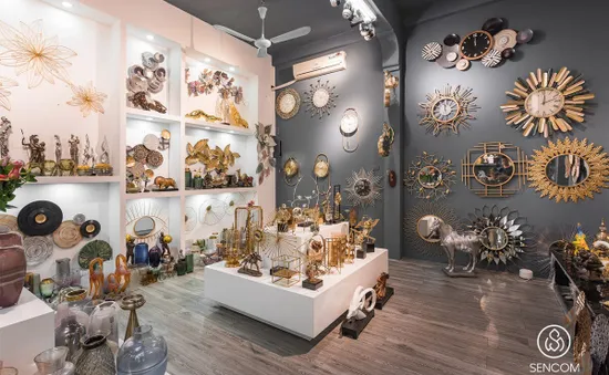 Sencom - Showroom decor trang trí nội thất nhập khẩu cao cấp, chính hãng