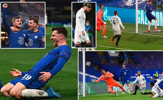 Thắng Real Madrid 2-0, Chelsea tạo nên trận Chung kết Champions League toàn Anh