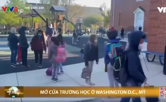 COVID-19: Thủ đô Washington D.C, Mỹ mở cửa lại trường học