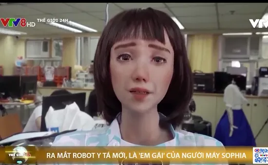 Ra mắt robot y tá phục vụ bệnh nhân mùa dịch